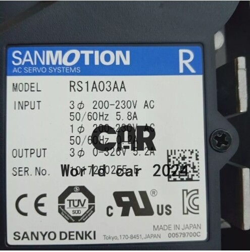 New Sanyo Denki RS1A03AA Servo Drive | eBay