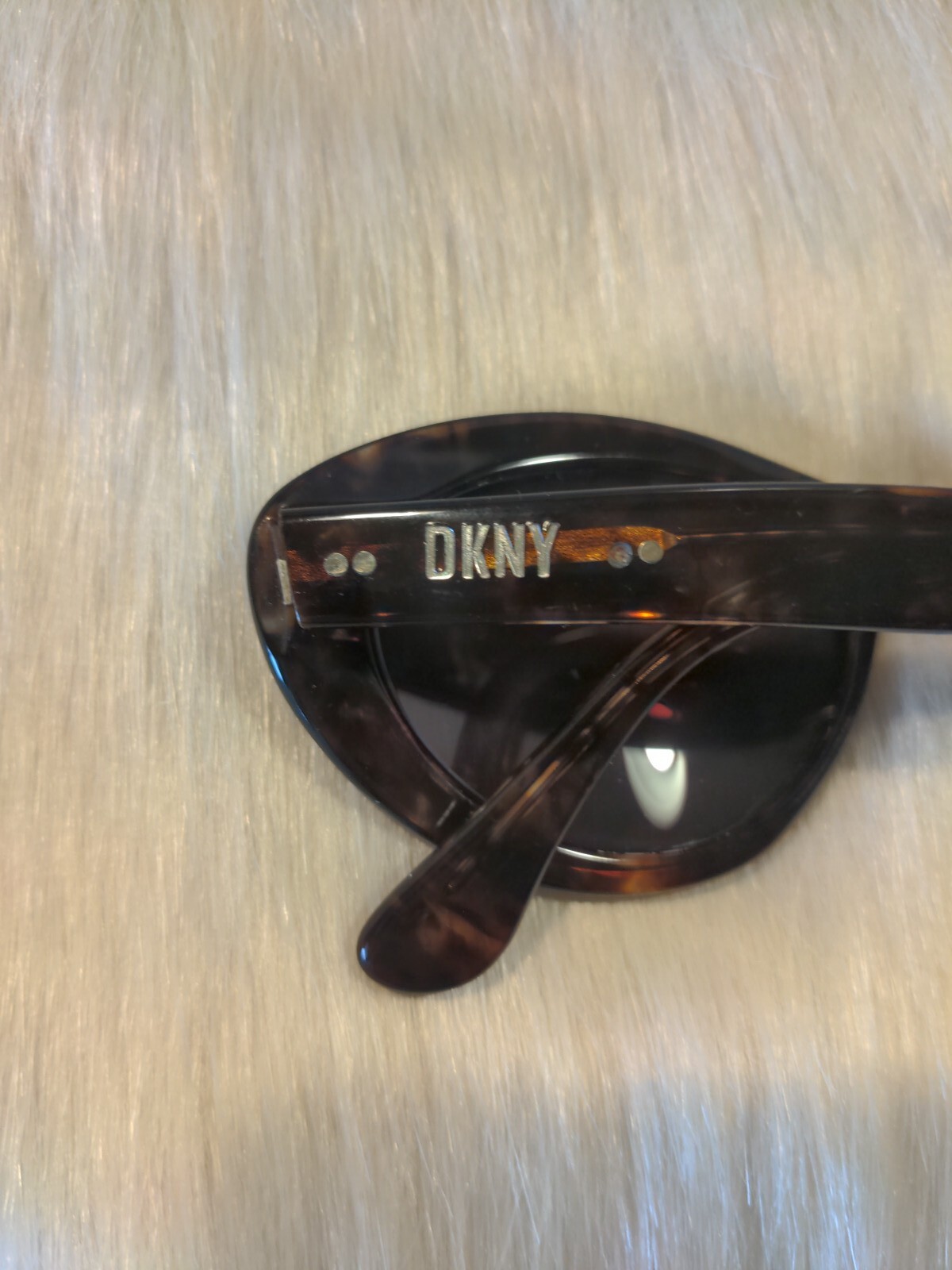 DKNY Sunglass Frames Brown Tortoise Cat EyeSevent… - image 13