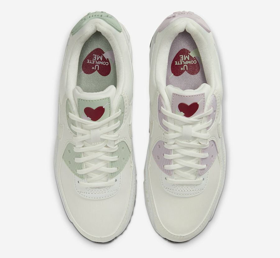 Nike WOMEN'S Air Max 90 VALENTINE'S DAY Summit White Hearts Nike WOMEN'S Air Max 90 VALENTINE'S DAY Summit White Hearts