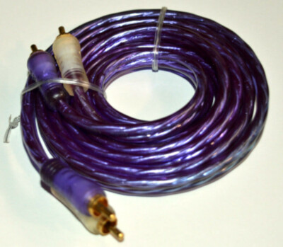 RCA-20FT, 2 Channel RCA Connection Cable, shielded Twisted Pair