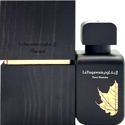RASASI LA YUQAWAM POUR HOMME EAU DE PARFUM SPRAY FOR MEN 2.5 Oz