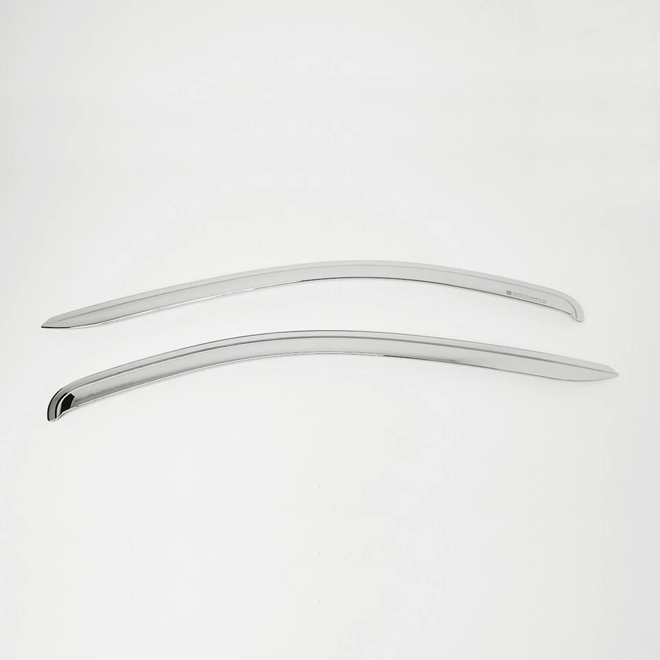 Viseras de ventana cromadas ventilación 2p (se adapta a: Hyundai i800 H1 Starex 2007-2020) Foto 2 de 4