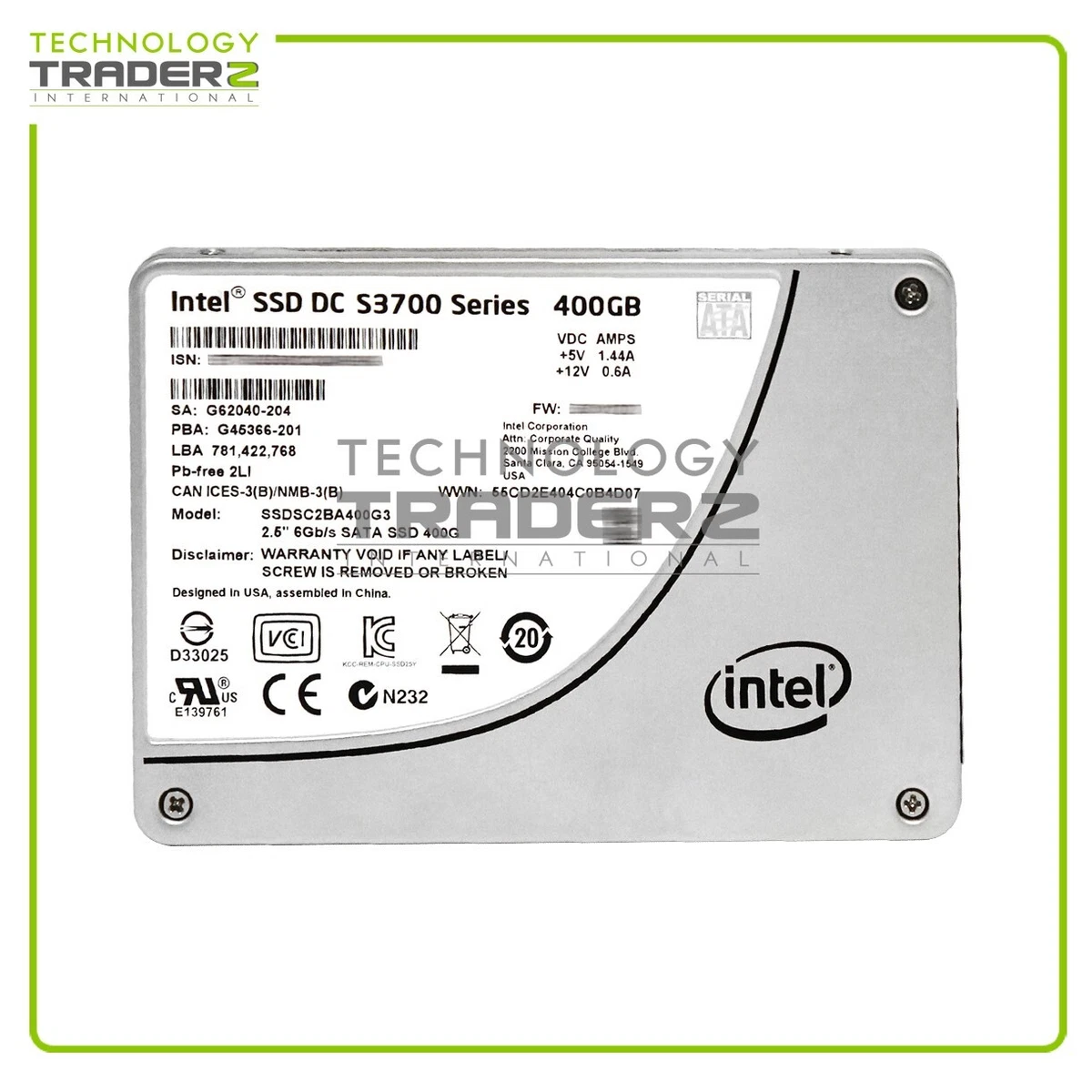 25+ Intel 400GB Solid State Drives for sale | Updated Oct 2026