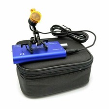 3W LED Dental Medical Head Light with Filter Metal Clip-on Headlight Blue  Bag