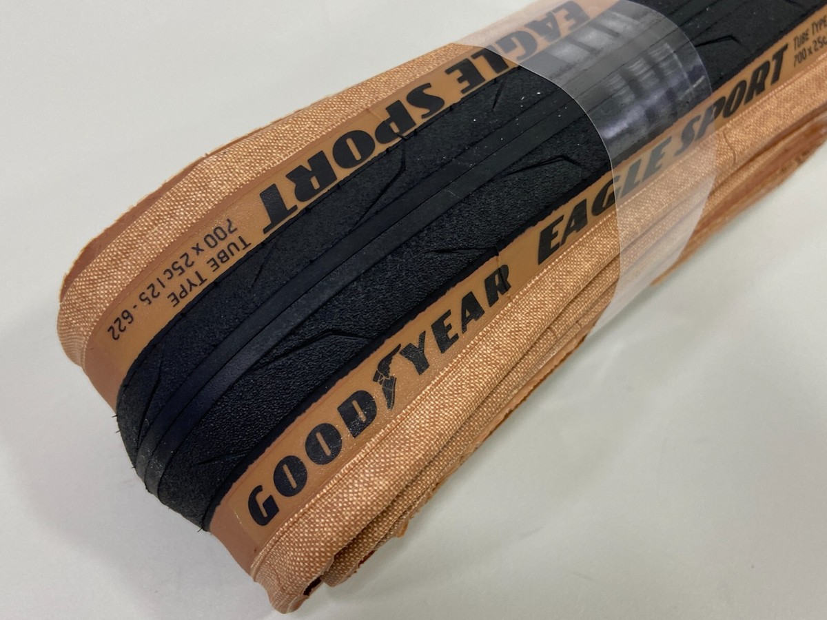 GOODYEAR　EAGLE F1　チューブタイプ　700×25c　TAN Goodyear Eagle F1 Road Bike Tire – UAEcycle