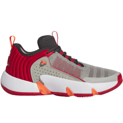 Adidas Trae Unlimited Metal Grey Red IF5611 Mens Basketball Shoes Sneakers