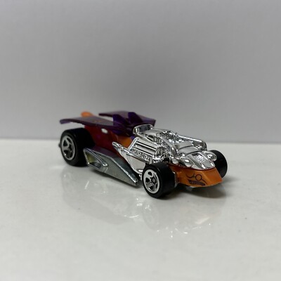 2009 Hot Wheels 1/64 Scale New Models #40 Loose Orange Purple Draggin  Tail