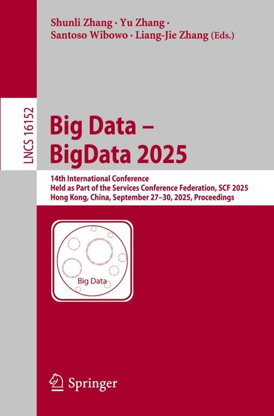 Big Data - Bigdata 2025 Shunli Zhang (U. A.) Taschenbuch Xii Englisch 2025-image