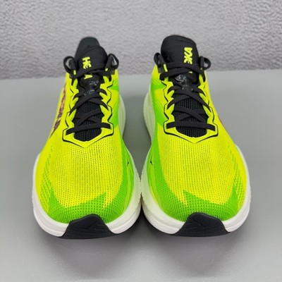 Hoka Shoes Mens 11D Green Mach X 3 Road Running Neon Citrus  display picture 2