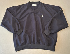 Cutter & Buck Windbreaker Mens Large Black Go...