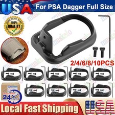 10PCS Black Flared Aluminum Magwell Fits For PSA Dagger Full Size