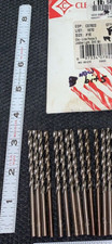 dozen new Drill Bits  wire size # 16   (0.177inch) Cle- Line #C07822