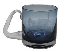 Wedgwood Blue Glass Tankard