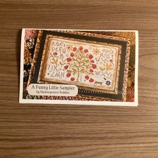 A Funny Little Sampler Cross Stitch Chart By Shakespeare’s Peddler