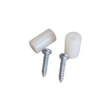 Halls Hexagonal Greenhouse Top Door Guides pair with Screws part No 08728