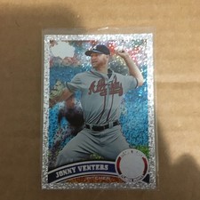 2011 Topps Platinum Diamond Anniversary Jonny Venters #619