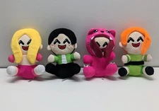 Set of 4 OMZ Crew 8" Plush Toy Doll Soft Stuffed Plushies Christmas Gift NEW