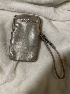 Coach Poppy Goldy Chan Universal Phone Case Wristlet Wallet
