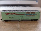 ATLAS, N SCALE. 50' BOX CAR. BEV-BEL. W/METAL WHEELS. FREE SHIPPING — photo 4