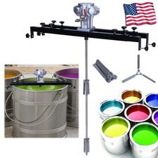 265 Gallon Bracket Air Agitators IBC Pneumatic Mixer Folding Propeller