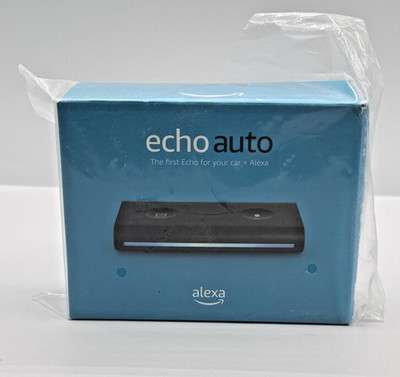 Amazon Echo Auto Hands Free Smart Vehicle Car Speaker Assistant Alexa New Sealed