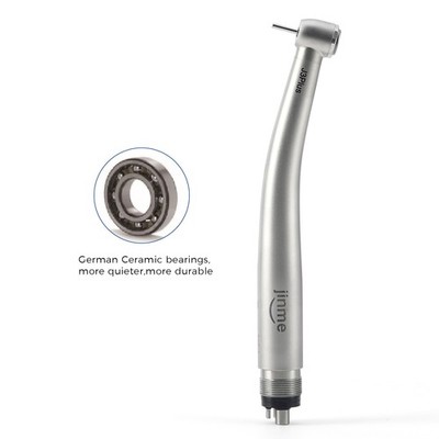 Jinme J3  Plus-SU Dental High-speed Air Turbine Titanium 4hole Couple #1001272