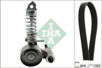 Schaeffler INA Keilrippenriemensatz 529 0297 10 FüR Corsa Chevrolet X01 Astra CC
