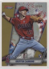 2019 Bowman's Best Gold Refractor 50/50 Griffin Canning #63 03xg