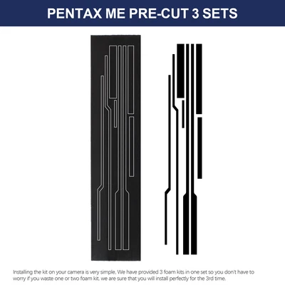 Kit de espuma eTone Light Seal para Pentax ME/ME Super/MG/MV1 juego de juntas de luz de esponja