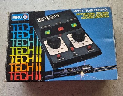 Tech II Model Train Controller MRC Dual power 2800 With Box Working 