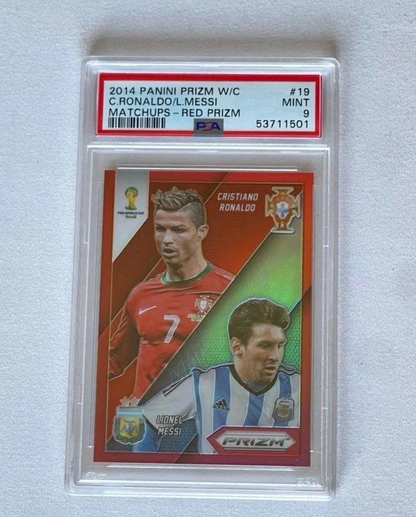 2014 Panini Prizm World Cup Cristiano Ronaldo Lionel Messi #19 | eBay