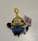 Minion Bob Keychain Plush Toy - Hungry Bob - Watz Fo Lunch — photo 1