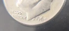 1964 D Silver Roosevelt Dime 10c - Strike Error - BU High Grade