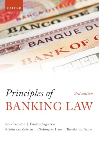 Principles Of Banking Law Sir Ross (, Professor Of Law At The London School Of Economi Cranston - Image 4