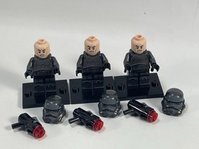 Lego Star Wars Minifigure Imperial Shadow Trooper - Lot of 3 Minifig Authentic