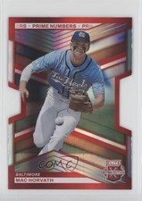 2023 Panini Elite Extra Edition Prime Numbers C Die-Cut 3/9 Mac Horvath #56 0g4