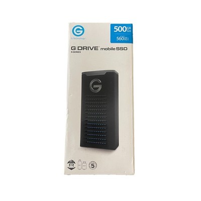 Brand New- G Drive Mobile SSD 500GB Disk Hard External Black Ships Fast