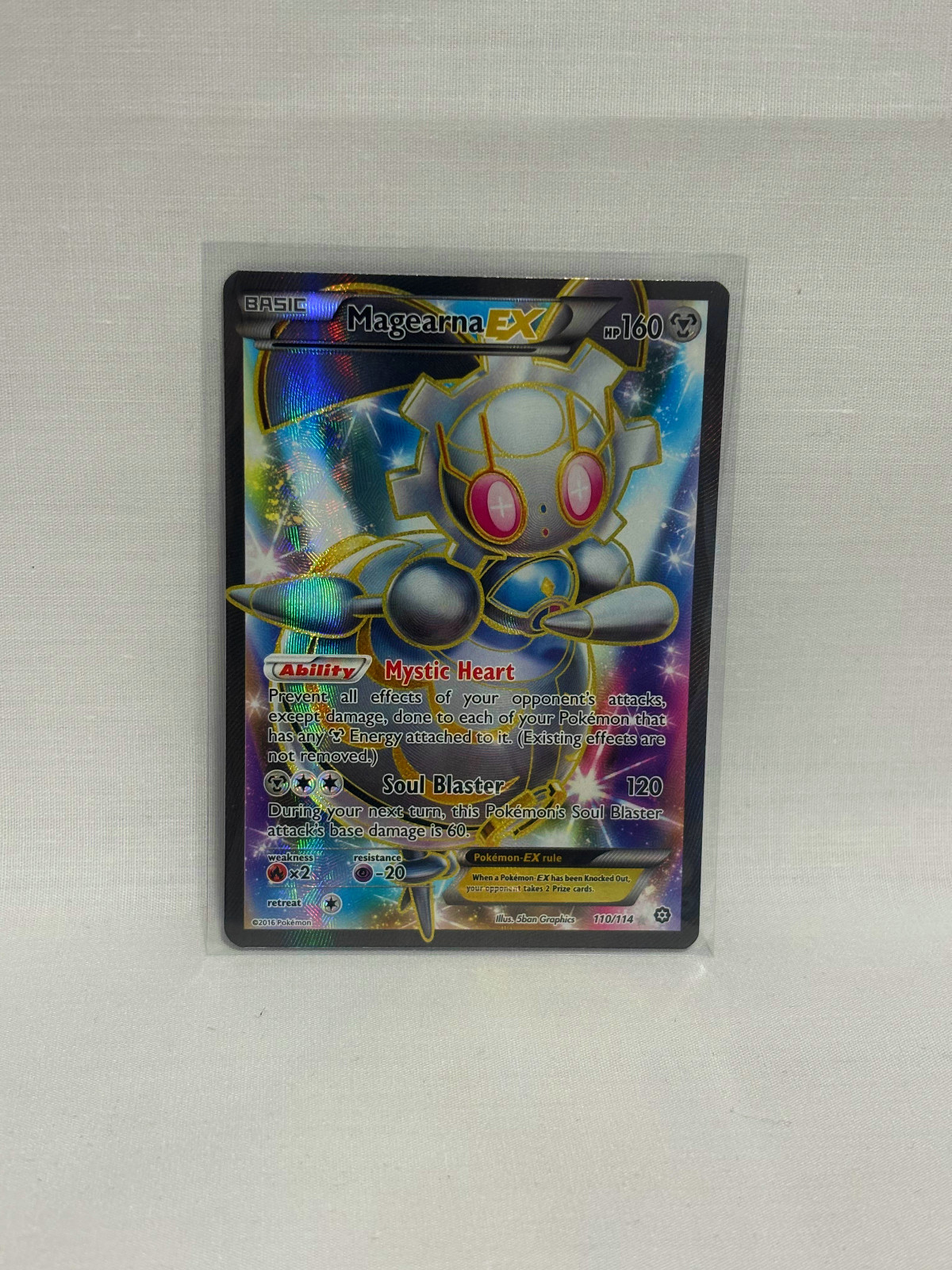 Pokémon TCG Magearna EX (Full Art) - XY - Steam Siege #110
