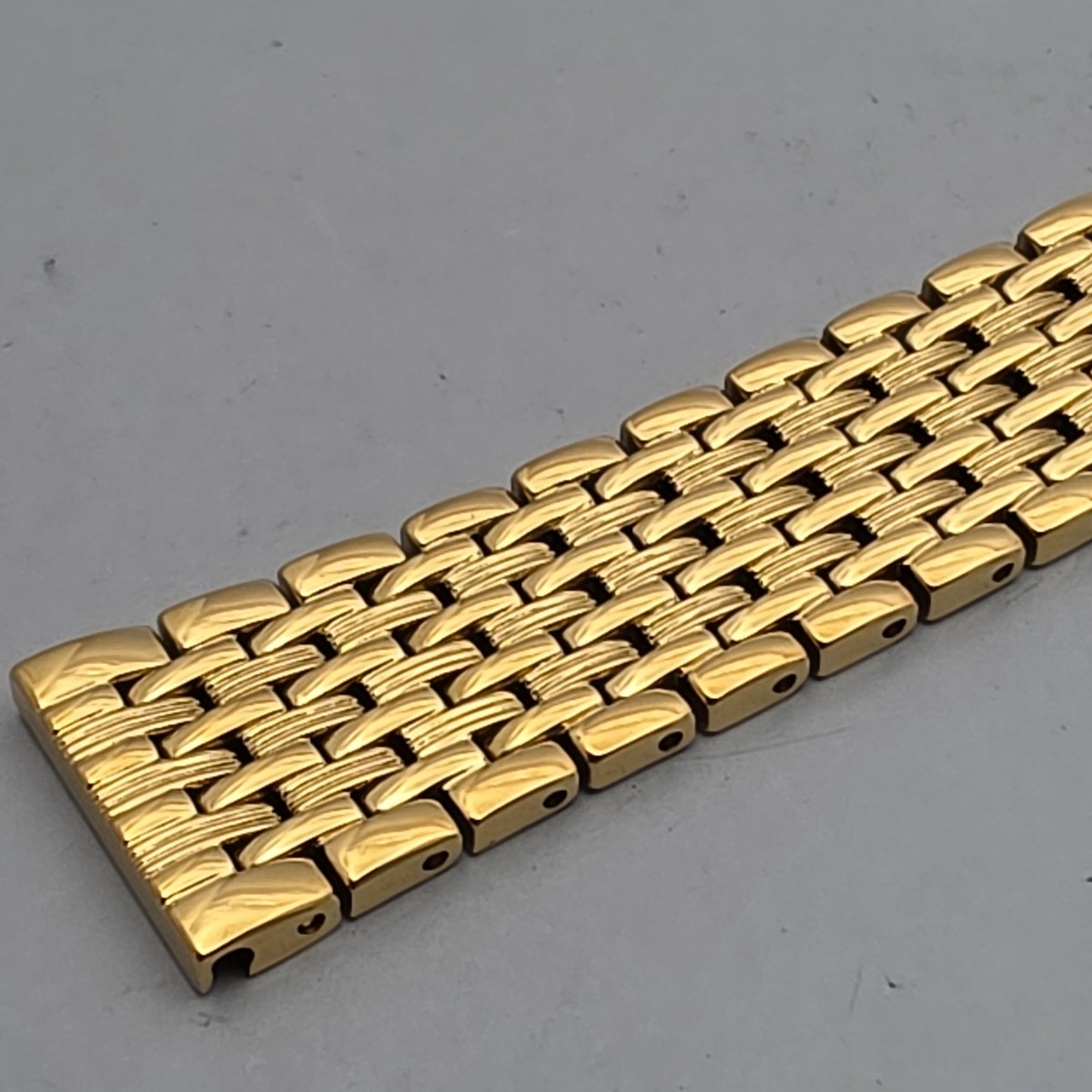 Unbranded watch Bracelet/watch bnand 18mm Gold-tone | eBay