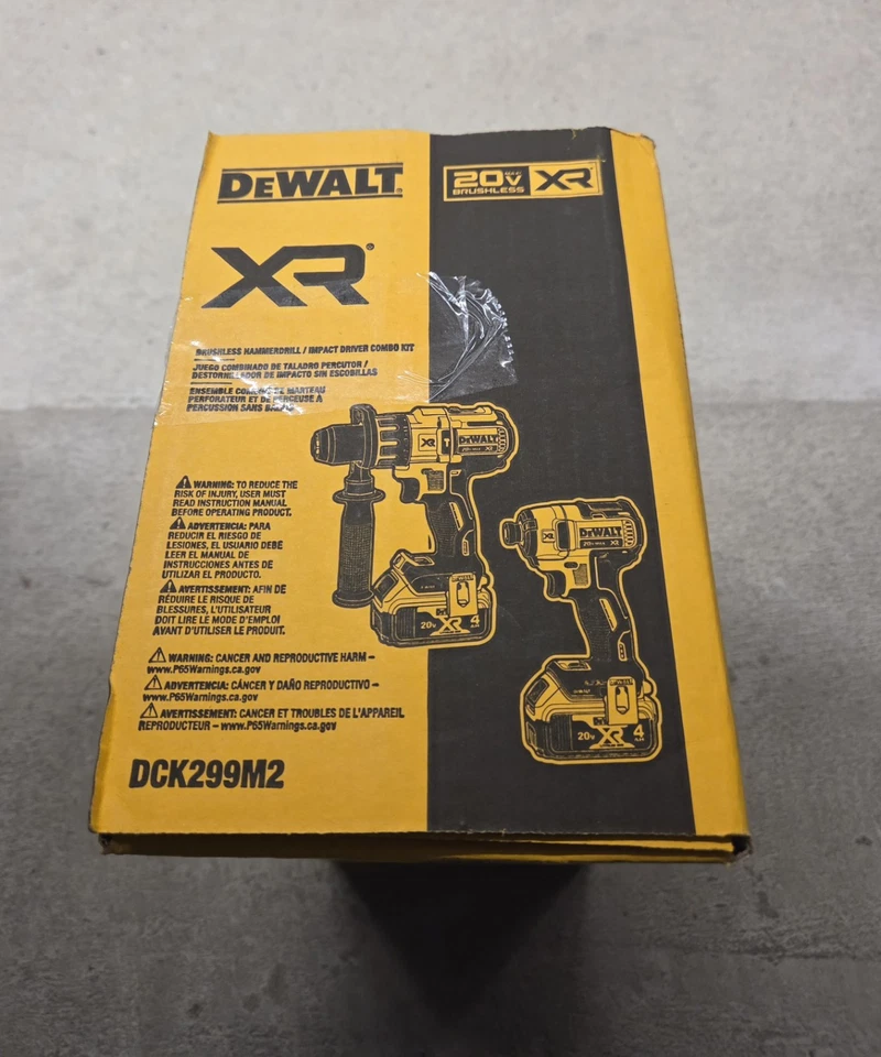 High-Performance 20V MAX Hammer Drill & Impact Driver Kit with Charger  Included - Image 2 of 3