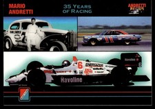 1992 Collect-a-Card Andretti Family Racing Mario Andretti Vel's Parnelli Jones