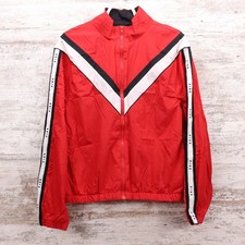 Victoria's Secret Pink Perfect Anorak Jacket Full Zip Color Red Size XS