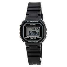 Casio LA20WH-1A Women's Grey Digital Dial Alarm Chrono Watch