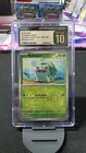 Pokemon Bulbasaur #001/165 Scarlet & Violet 151 Reverse Holo CGC 10 Pristine