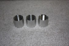 .965" Aluminum Telescope Eyepiece Barrels w/Filter Threads - Set of 3