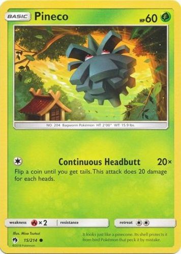 Pineco - 15/214 - Common - Near Mint