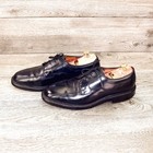 Allen Edmonds HILLCREST Bicycle Toe Derby  9 D  Black * add $15 new Trees — photo 7