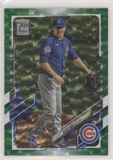 2021 Topps Green 423/499 Alec Mills #659 0q3