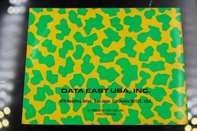 NO GAME- Authentic Manual ONLY! Nintendo NES COBRA COMMAND