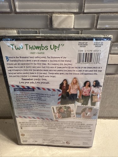 The Sisterhood of the Traveling Pants (Full Screen Edition) - DVD - Sealed - Picture 2 of 2